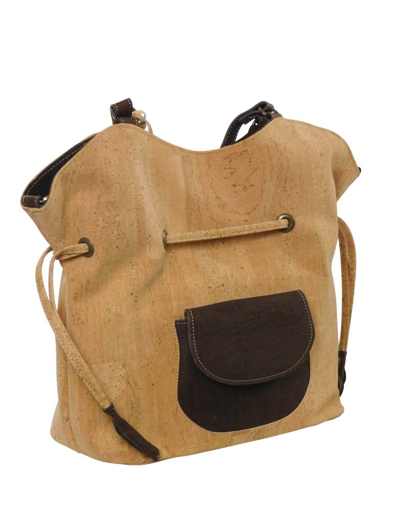 Nachhaltig & stilvoll: Damen Handtasche aus Korkeiche