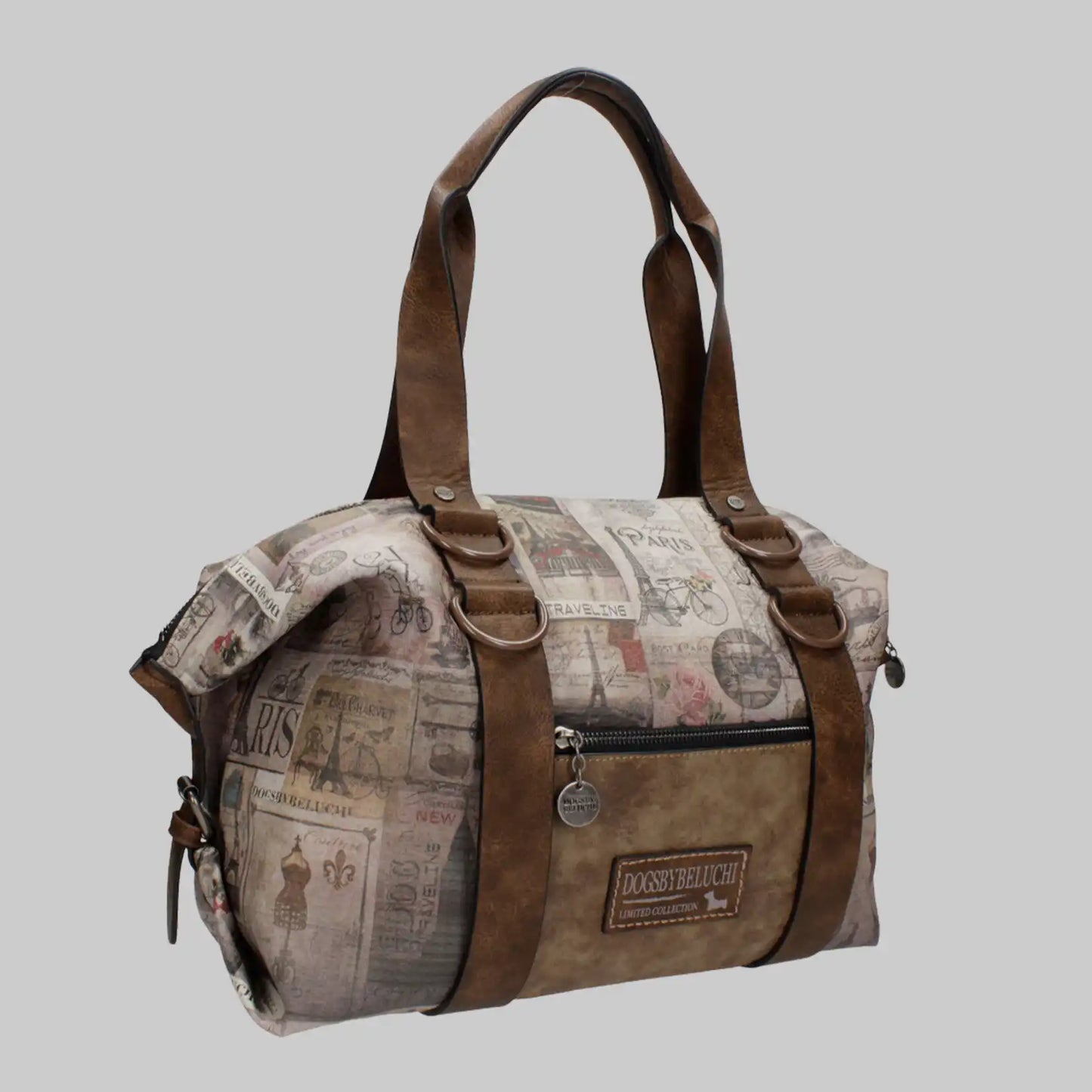 Damen Umhängetasche mit Paris-Motiven