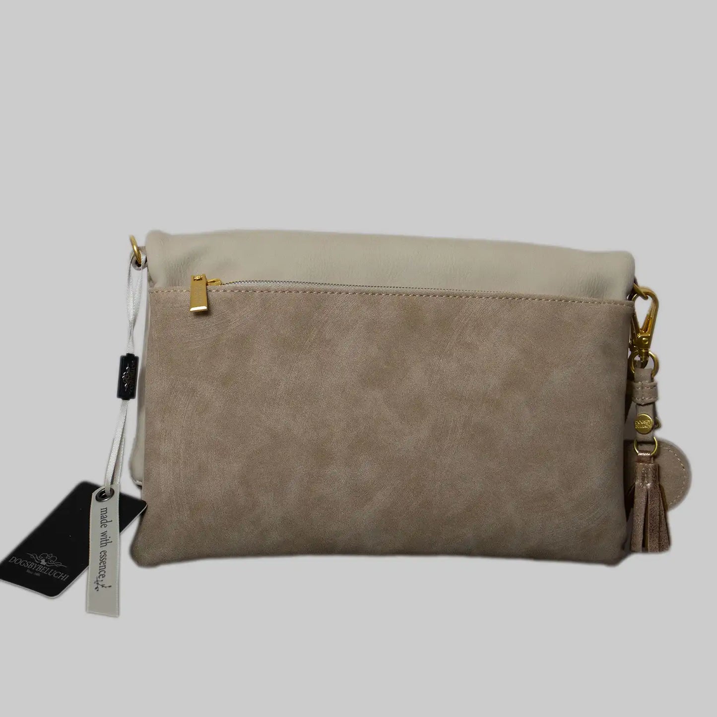 Elegant & vielseitig: Damen Umhängetasche mit gestepptem Blumenmuster