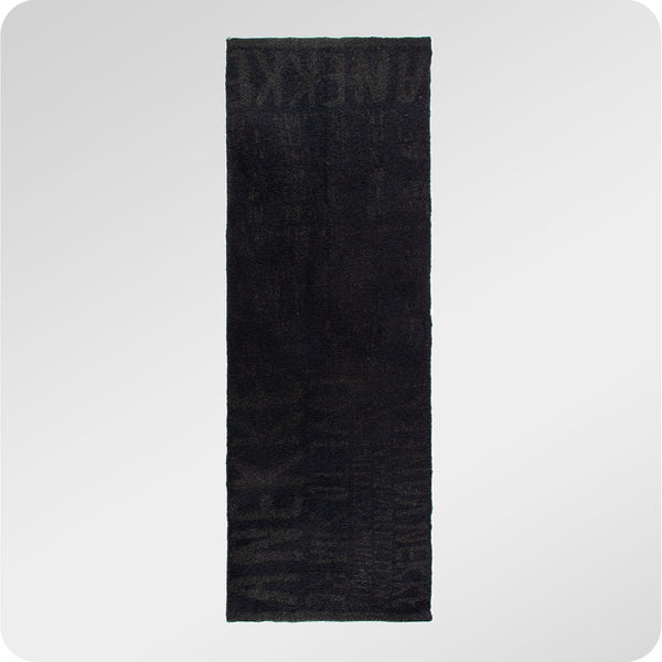 SHŌEN Logomania Schal Schwarz