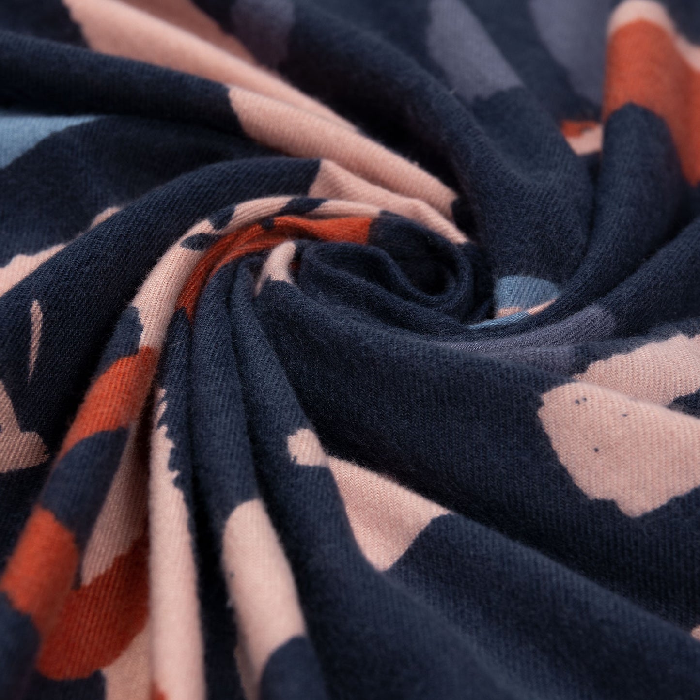 Anekke Moderne Pashmina Sjaal voor Dames, Polyester, Blauw - Japans Design & Elegant 185x75cm