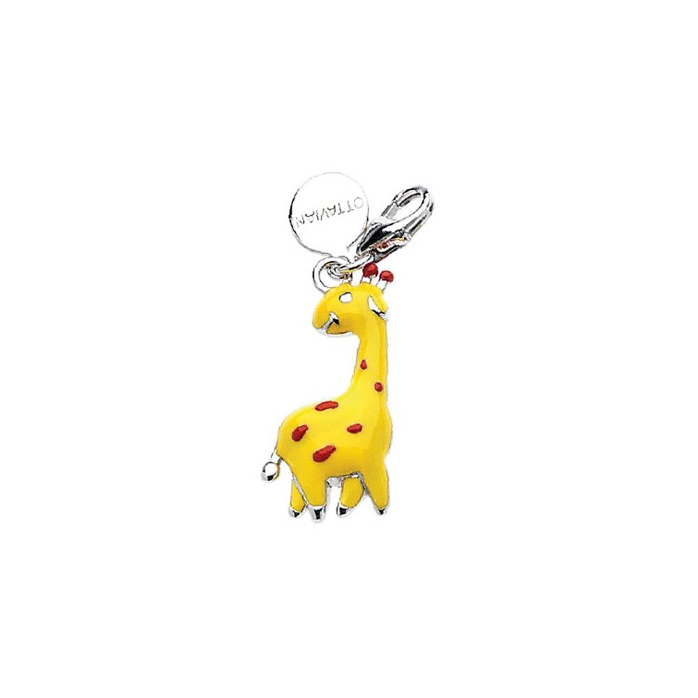 Verspielt & stilvoll: Giraffen-Anhänger aus 925 Sterling Silber