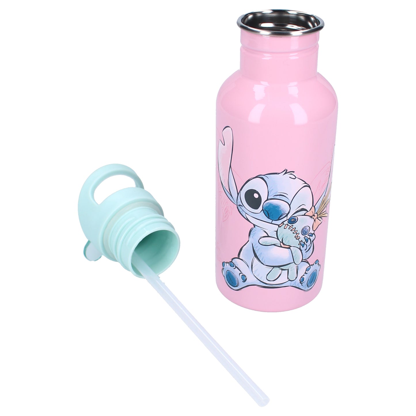 Immer gut hydriert: STITCH "Take A Sip" Trinkflasche (500 ml)