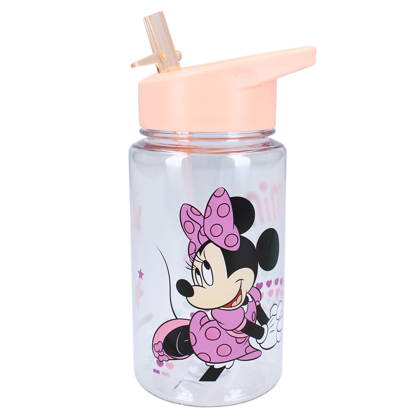 Fröhlich unterwegs: Minnie Mouse "Drink Up" Trinkflasche (450 ml)