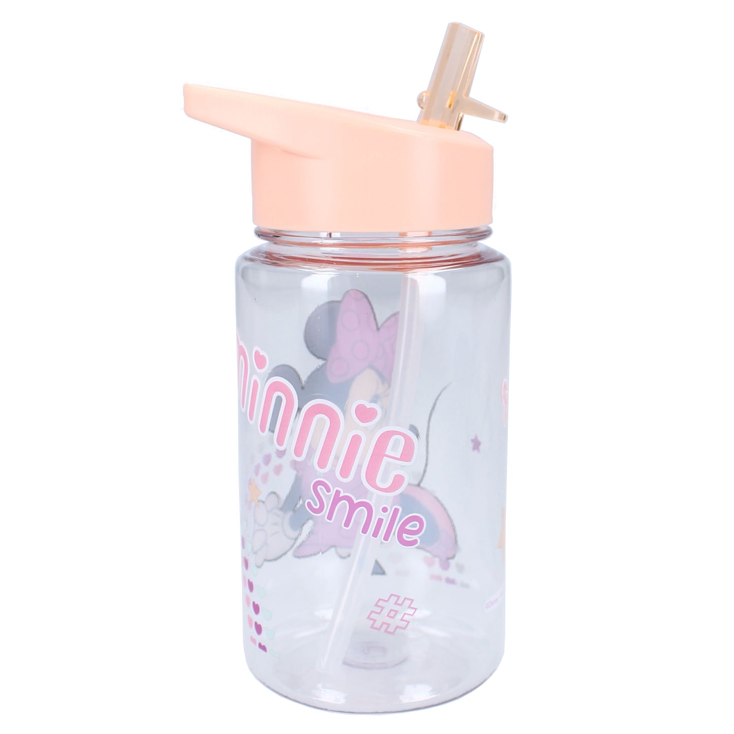 Fröhlich unterwegs: Minnie Mouse "Drink Up" Trinkflasche (450 ml)