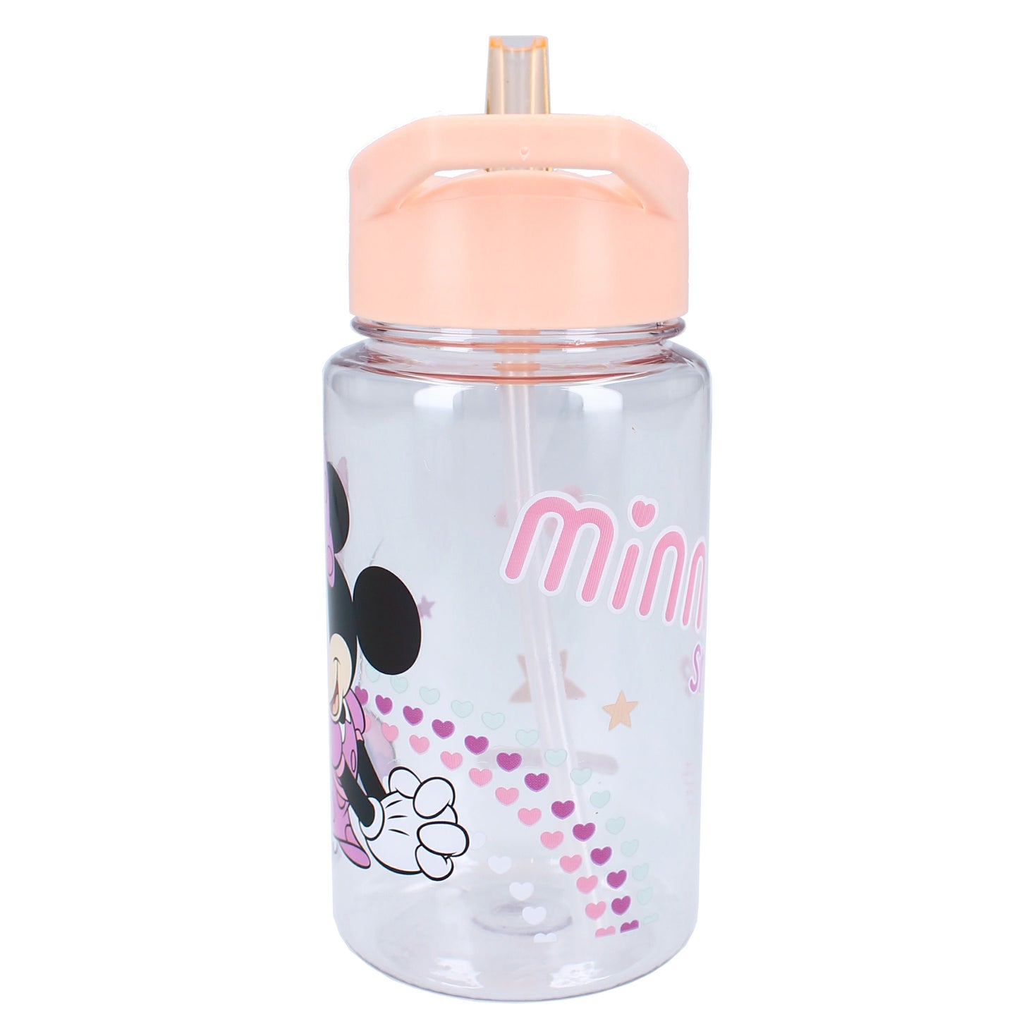 Fröhlich unterwegs: Minnie Mouse "Drink Up" Trinkflasche (450 ml)