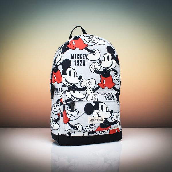 Mickey Mouse Backpack Light Grey "So Real" 1928
