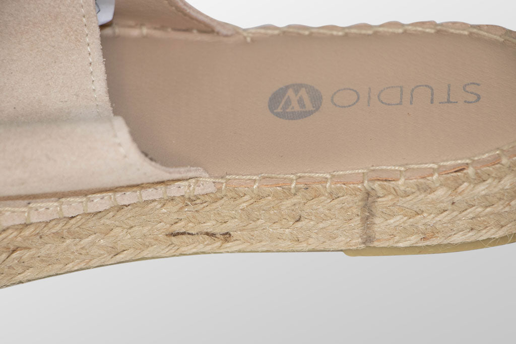 Zeitlos & bequem: Studio W Damen Pantolette - Sand