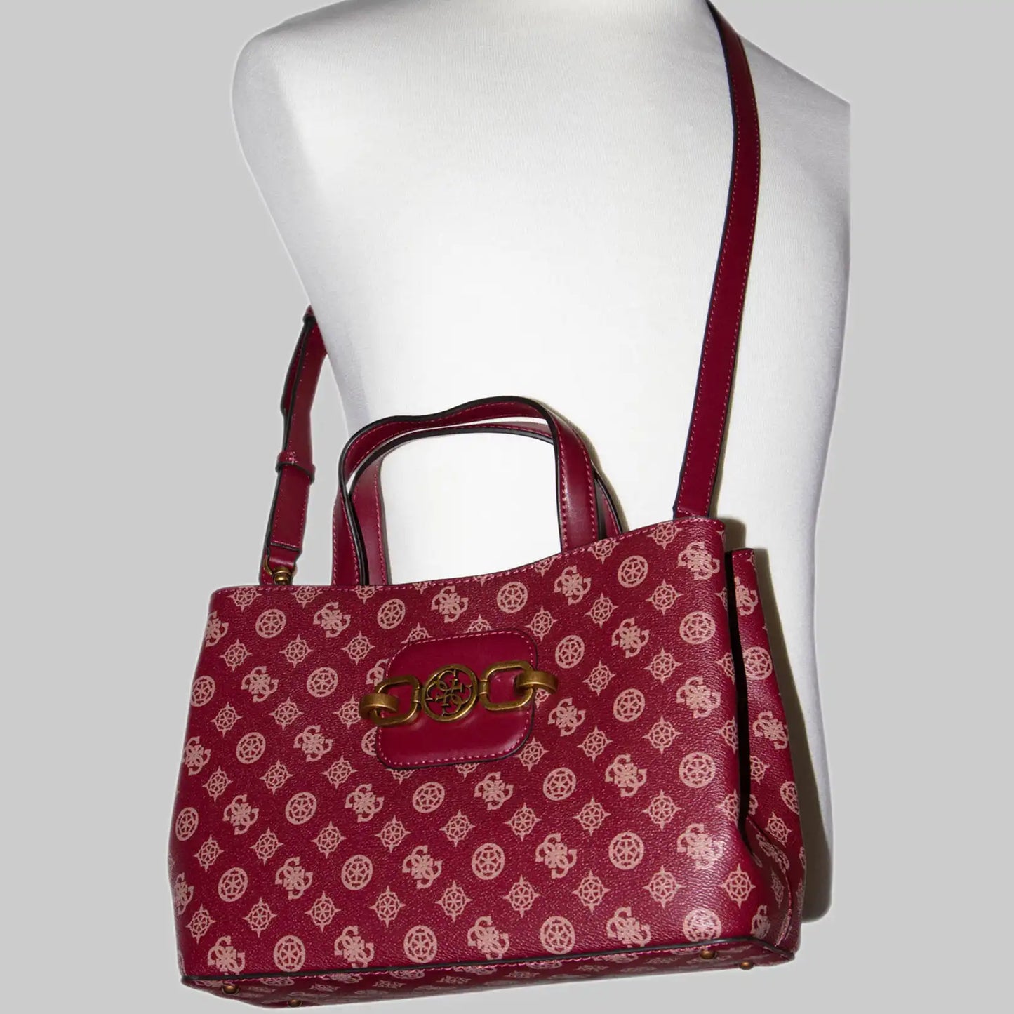 Damen Kunstleder Handtasche