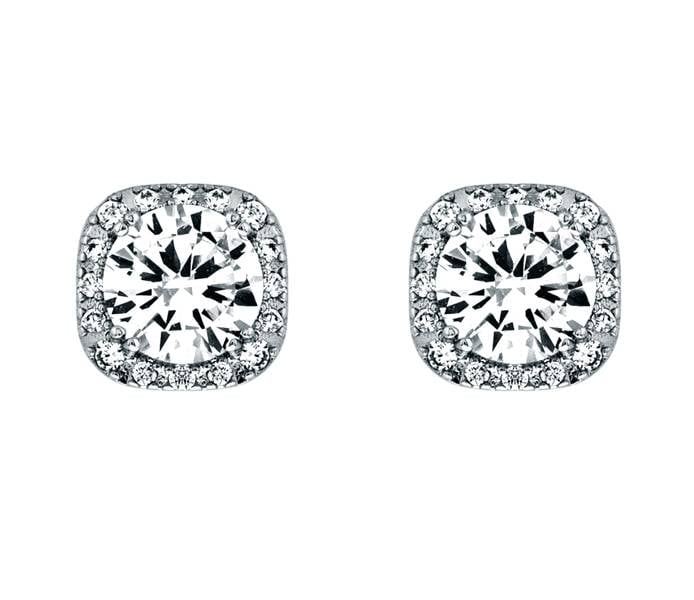 Strahlende Eleganz: Damen Steckohrringe mit Swarovski Kristallen