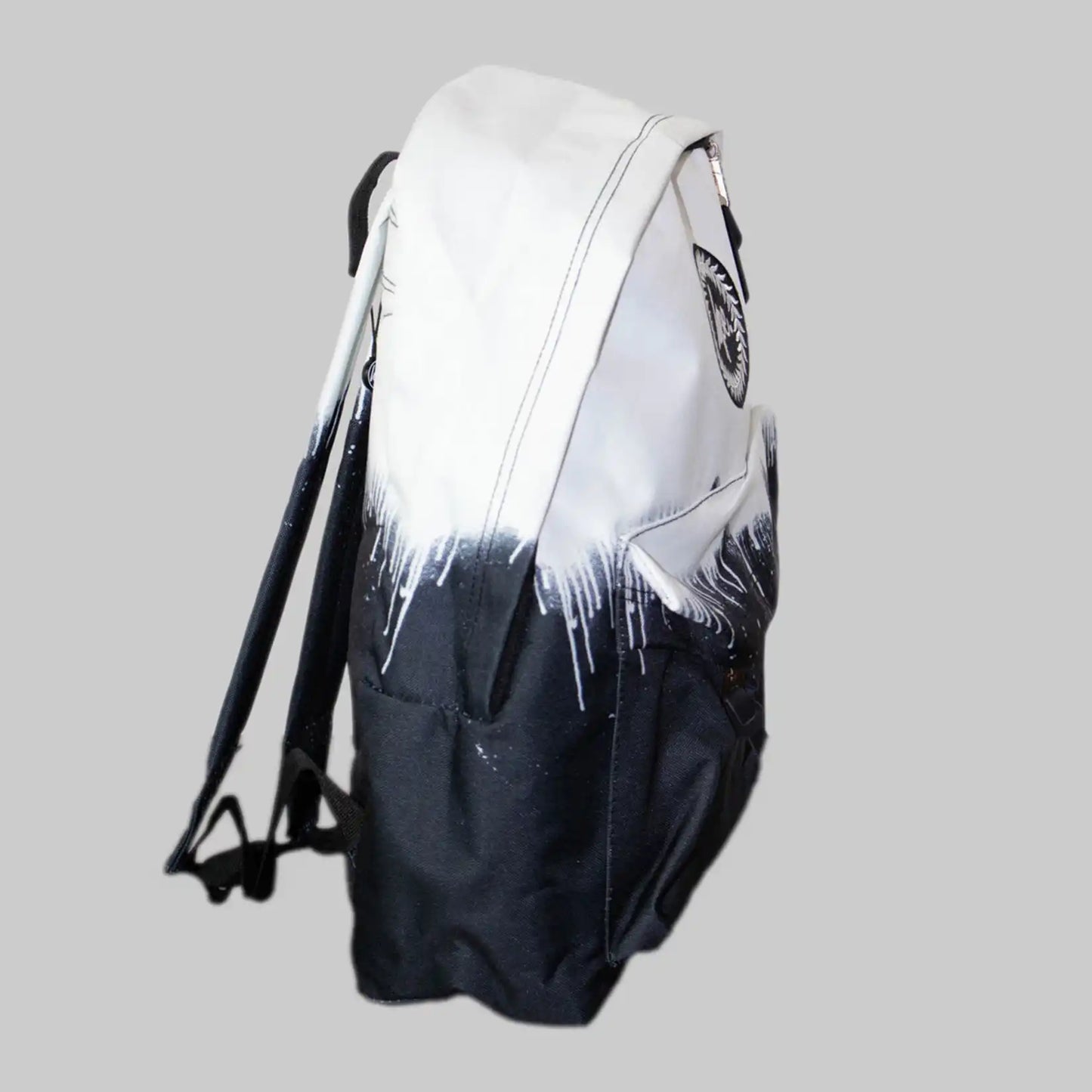 Rucksack in Schwarz und Weiß