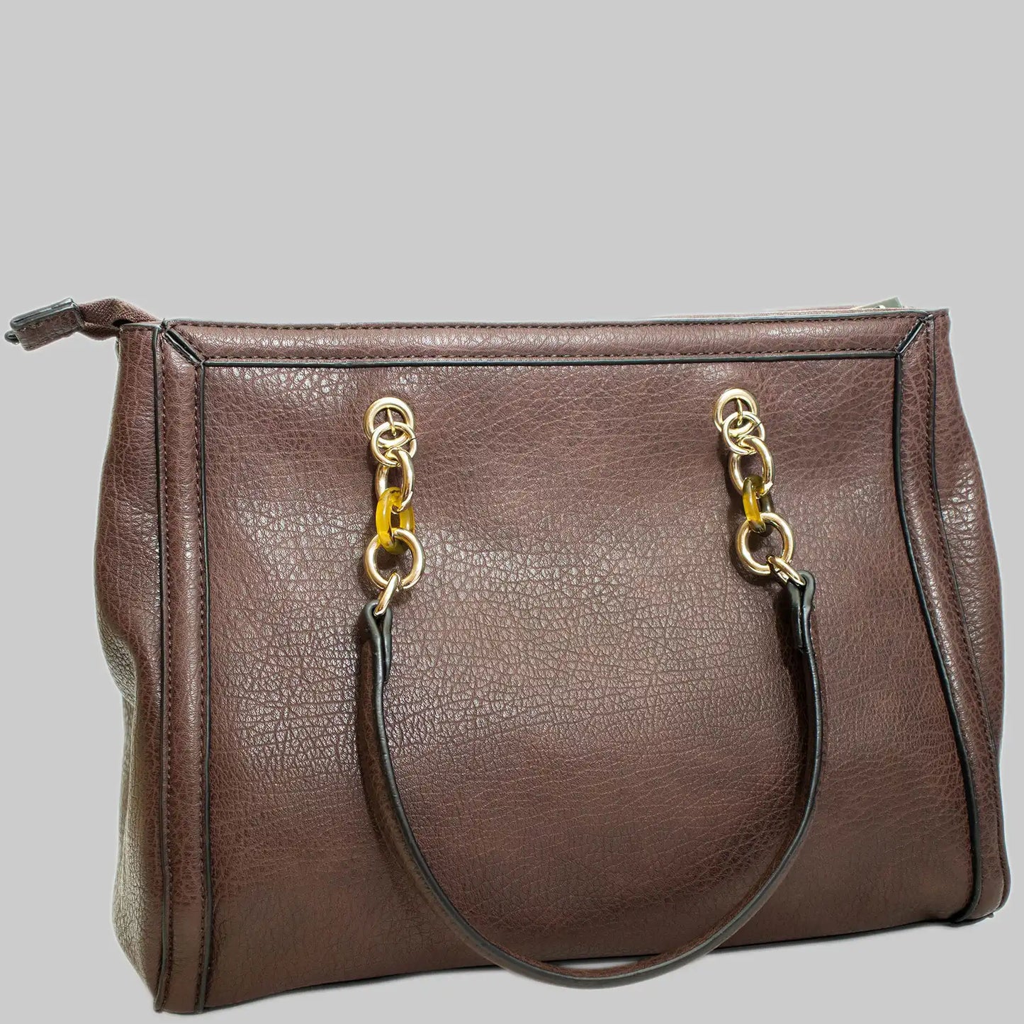Damen Kunstleder Handtasche