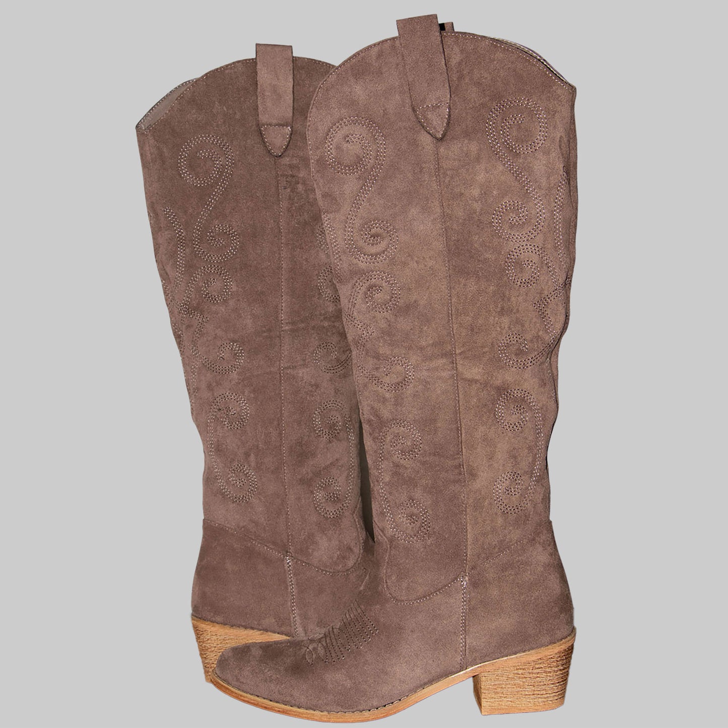 Lässig und elegant: Damen Stiefel in Dunkelbraun