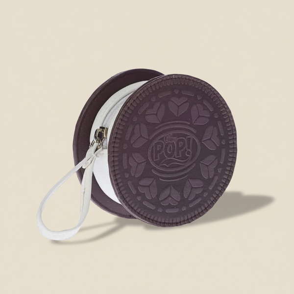 Black Cookie Münzgeldbörse Braun