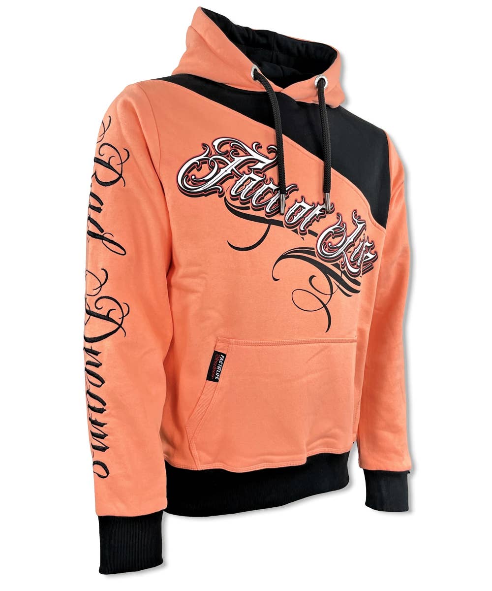 Fact of Life Hoodie "Bad Dreams" - Papaya Punch Orange