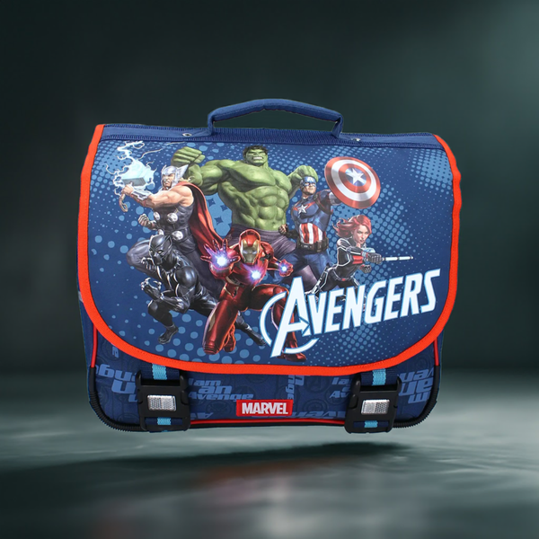 School Backpack Navy Blue "Power Team"