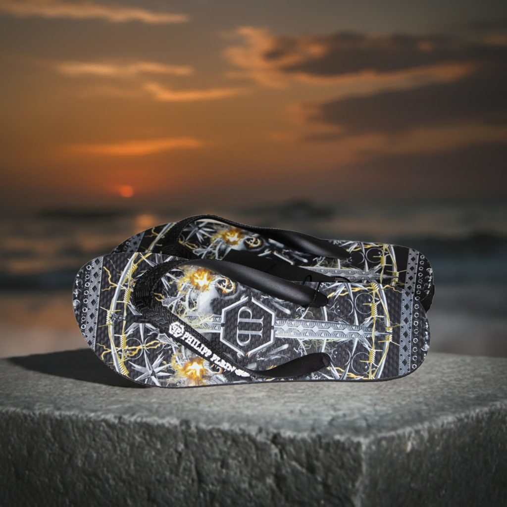 Damen Flip-FlopsLuxus für den Sommer: Philipp Plein Damen Flip-Flops