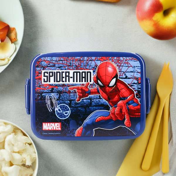 Spider-Man Lunch Box Dark Blue