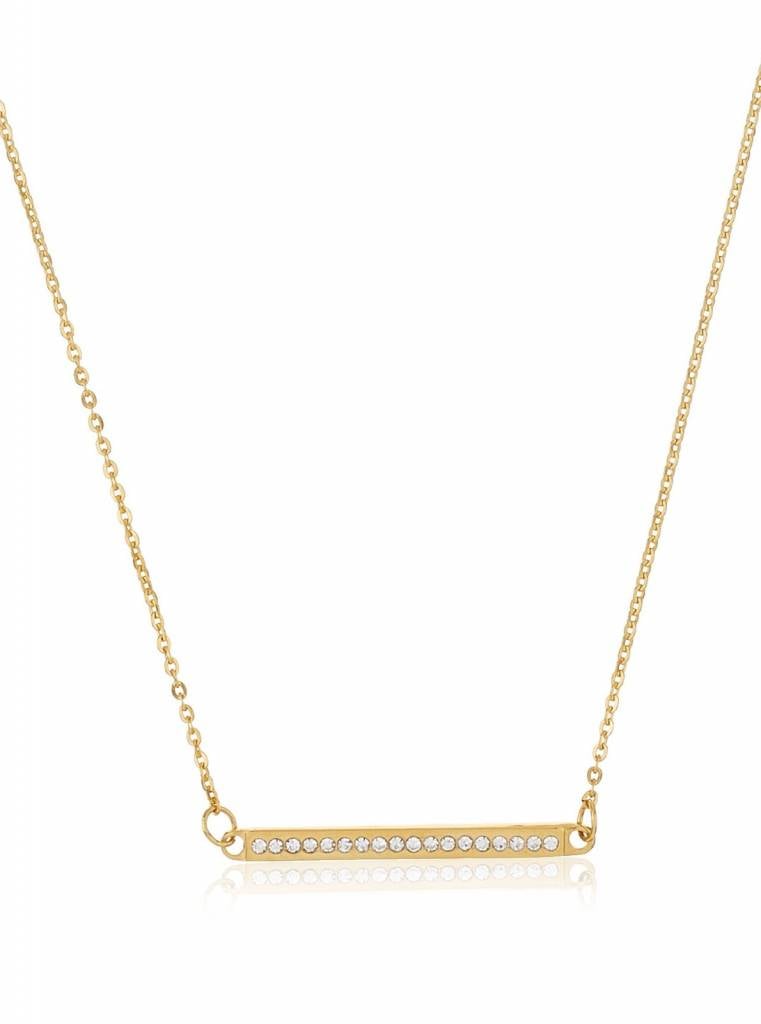 Glanz & Eleganz: Damen Halskette mit funkelnden Kristallen