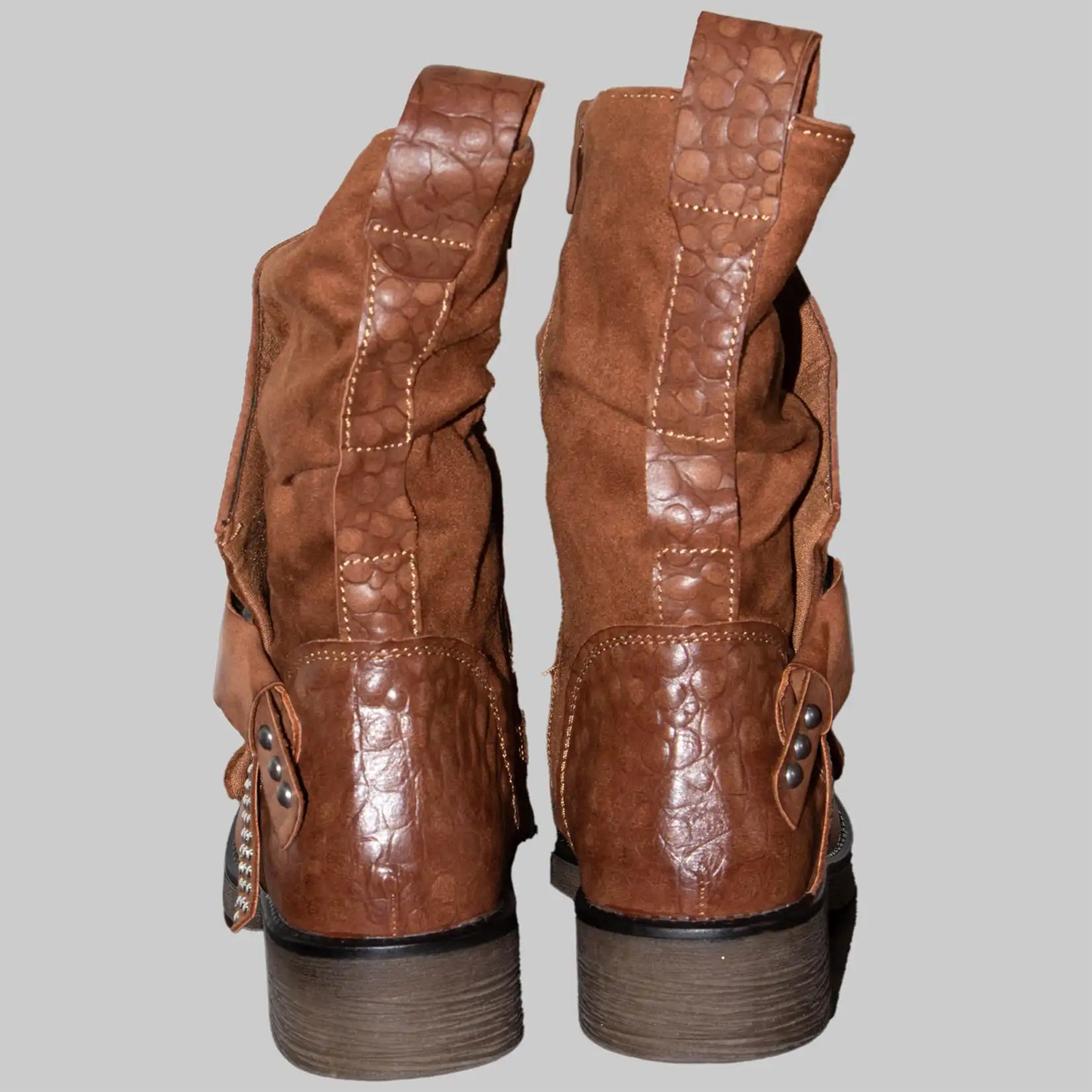 Bequem & Stilvoll: Damen Stiefeletten (Braun)
