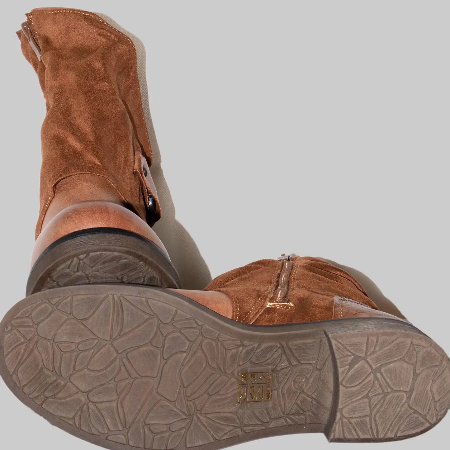Bequem & Stilvoll: Damen Stiefeletten (Braun)