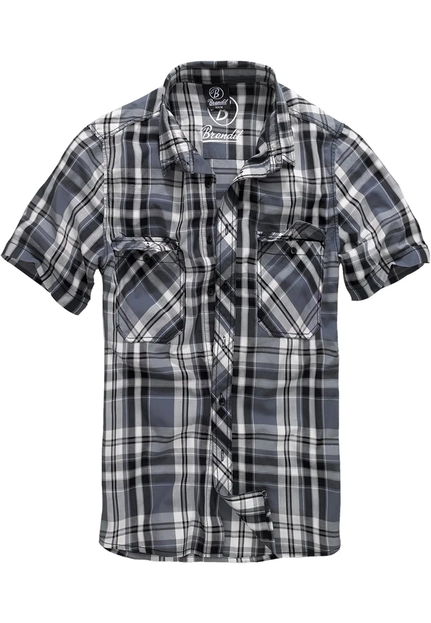 Roadstar Shirt Herren Sommer Baumwolle Kurzarm Hemd