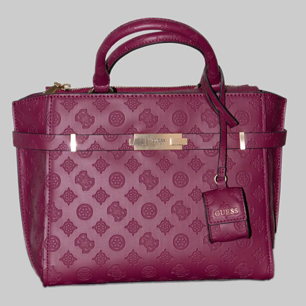 Burgundy 4G Print Handbag