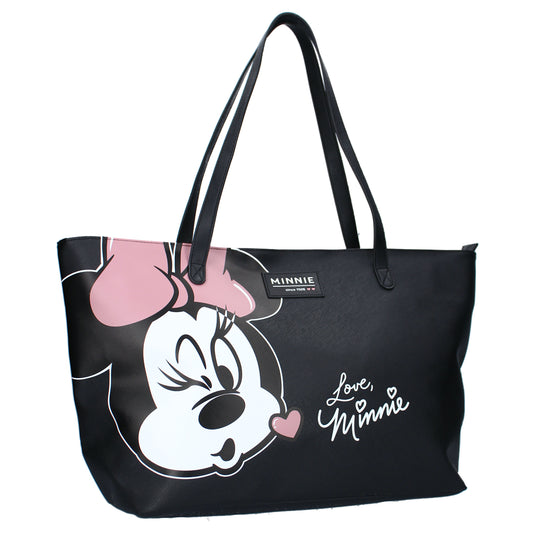 Shopper Minnie Mouse "Forever Famous" (Schwarz)