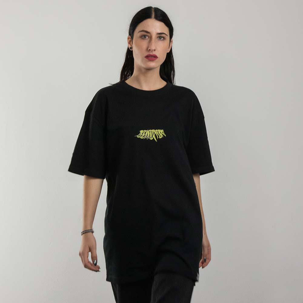 Techno Tribe Circle T-Shirt (unisex, schwarz)