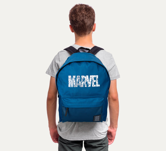 Disney Marvel Avengers Deel van de Reis Schoolrugzak Polyester Blauw - Comic Design 30x43x14cm