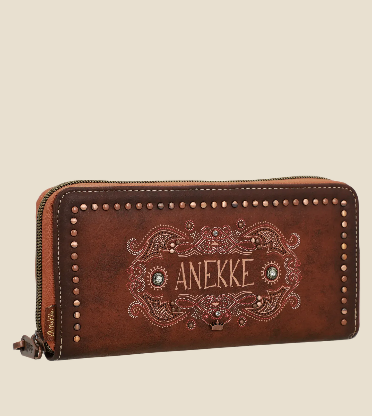 Arizona Wallet Brown Studs