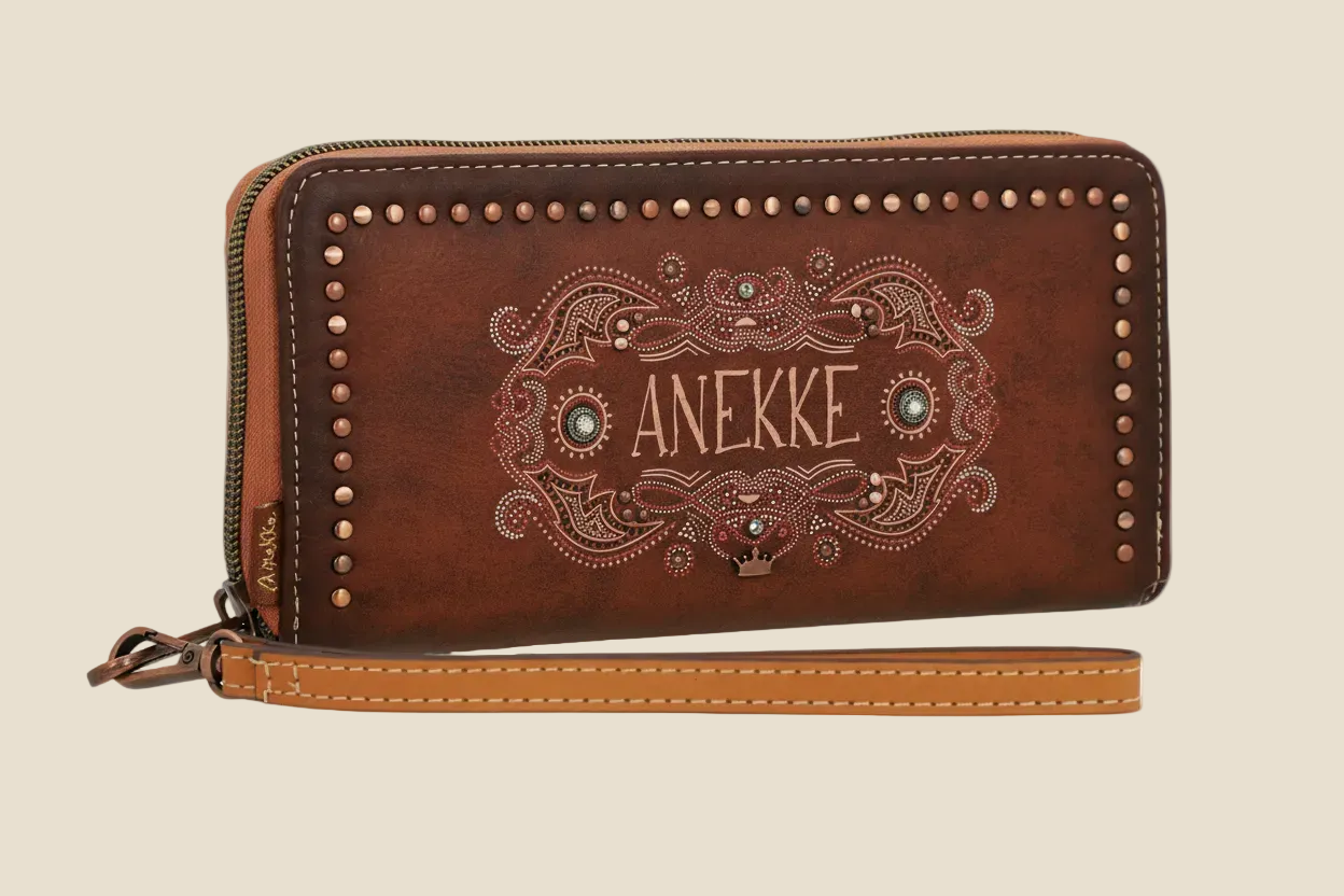 Arizona Wallet Brown Studs