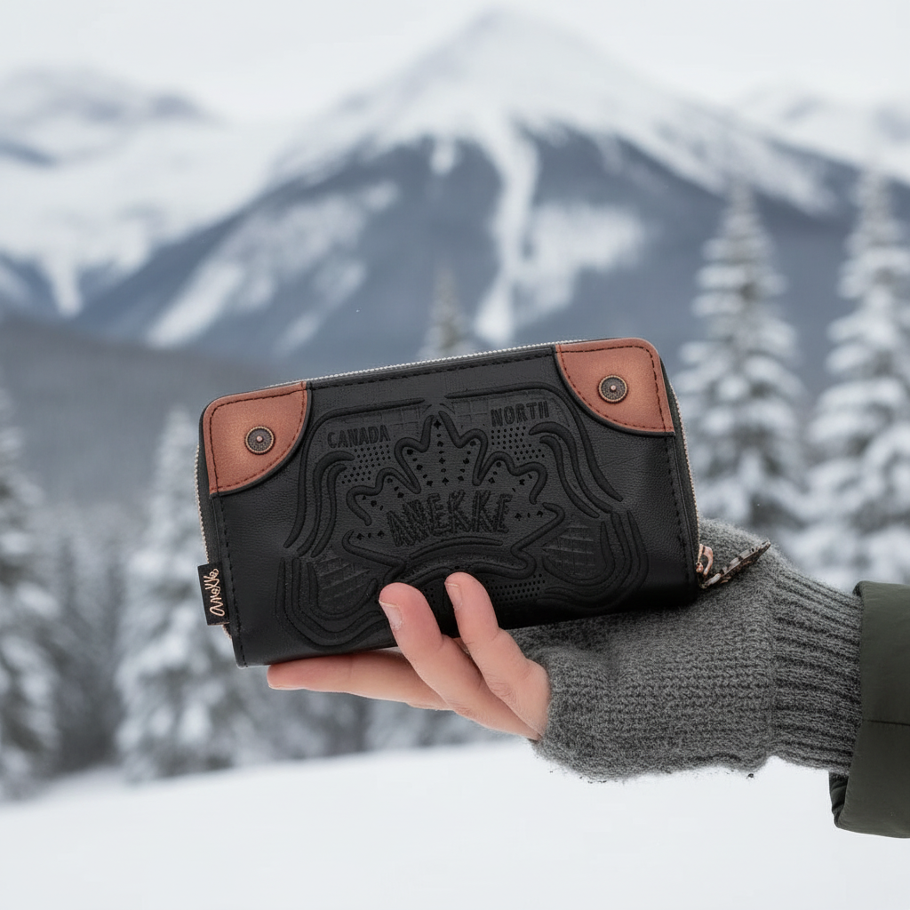 Stijlvol en veilig: The Forest Wallet Canada - Medium RFID Wallet