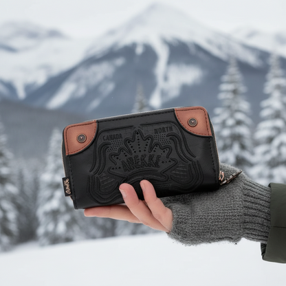 Stijlvol en veilig: The Forest Wallet Canada - Medium RFID Wallet