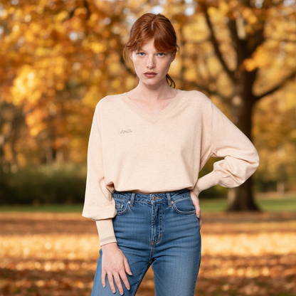 Tijdloos en veelzijdig: Damestrui "SHŌEN" V-hals