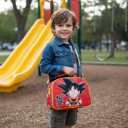 Dragon Ball Kintoun Lunchbox Rood Goku geïsoleerd