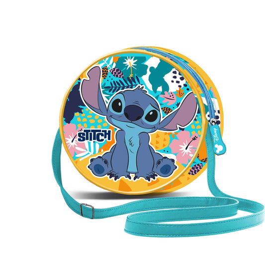 Lilo und Stitch Colors-Runde Schultertasche