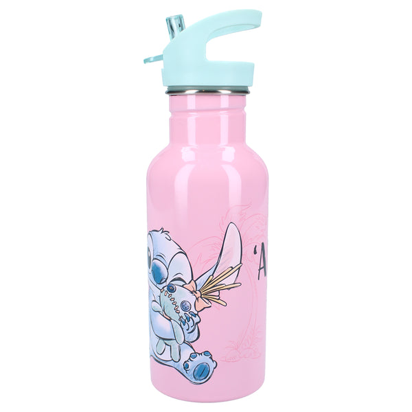 Disney Stitch Trinkflasche Rosa 500 ml „Aloha"