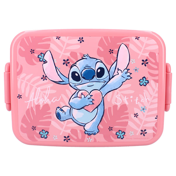 Disney Stitch Brotdose Rosa