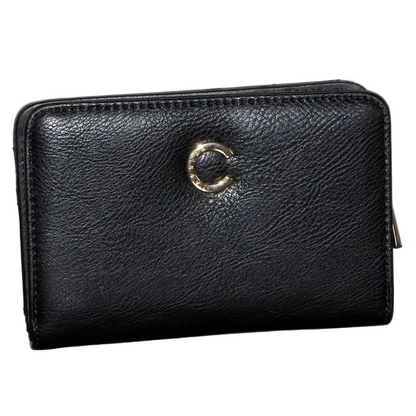 Portemonnaie Schwarz Nieten