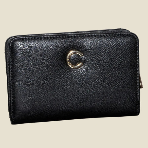 Black Studded Wallet