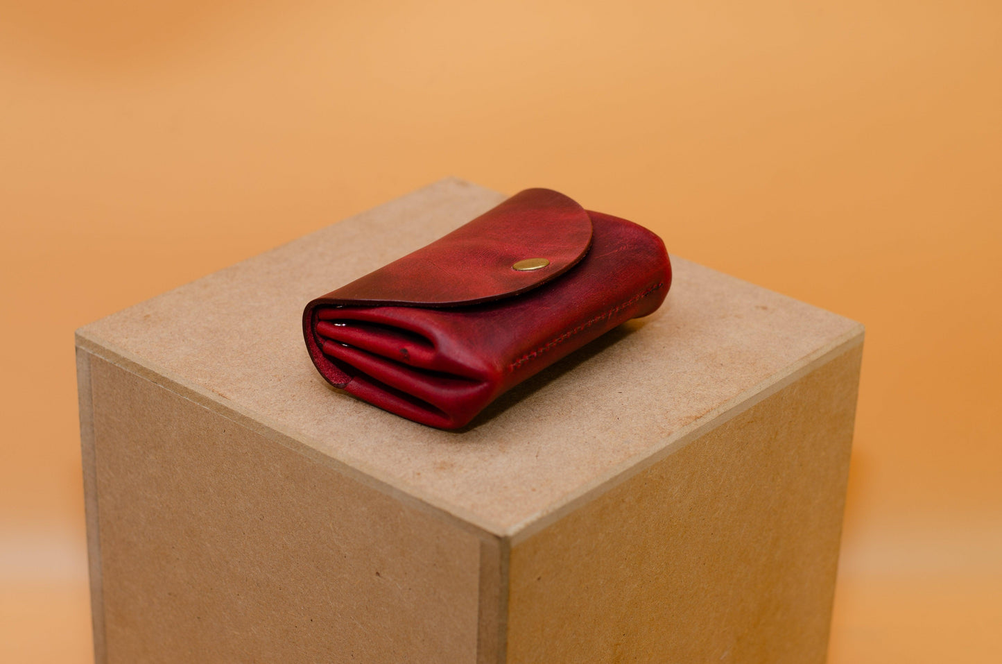 Kleine Geldbeutel Damen Minimalistisch Schlank Portemonnaie