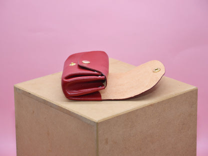 Minimalistisches Portemonnaie Frauen Klein Schlank Damen