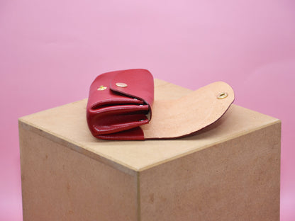 Minimalistisches Portemonnaie Frauen Klein Schlank Damen