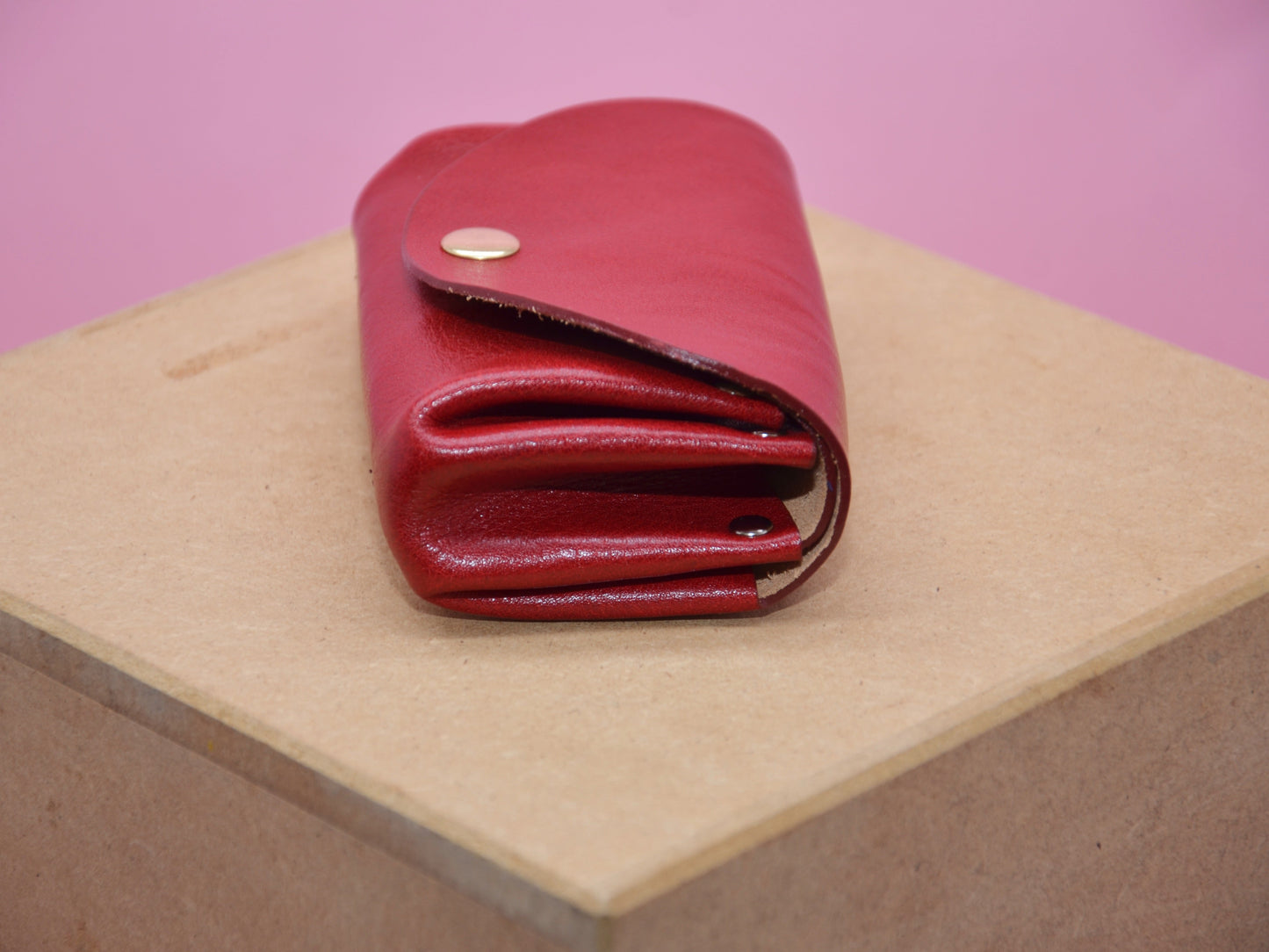 Minimalistisches Portemonnaie Frauen Klein Schlank Damen