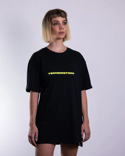 NYS - Neon T-Shirt (unisex, schwarz)