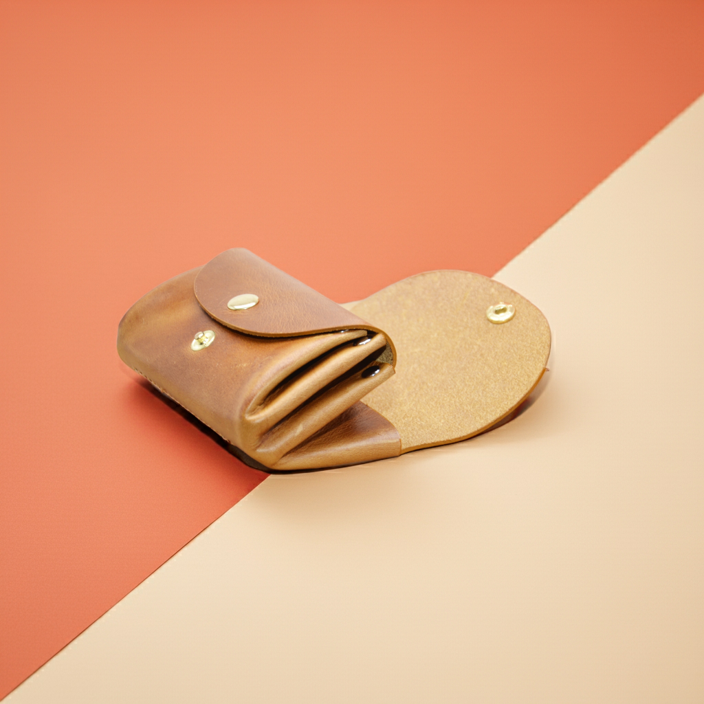 Frauen Geldbeutel Minimalistisch Klein Portemonnaie Damen