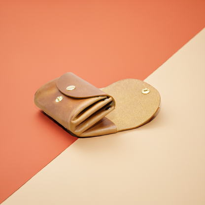 Frauen Geldbeutel Minimalistisch Klein Portemonnaie Damen