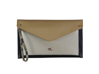 Damen Leder Clutch