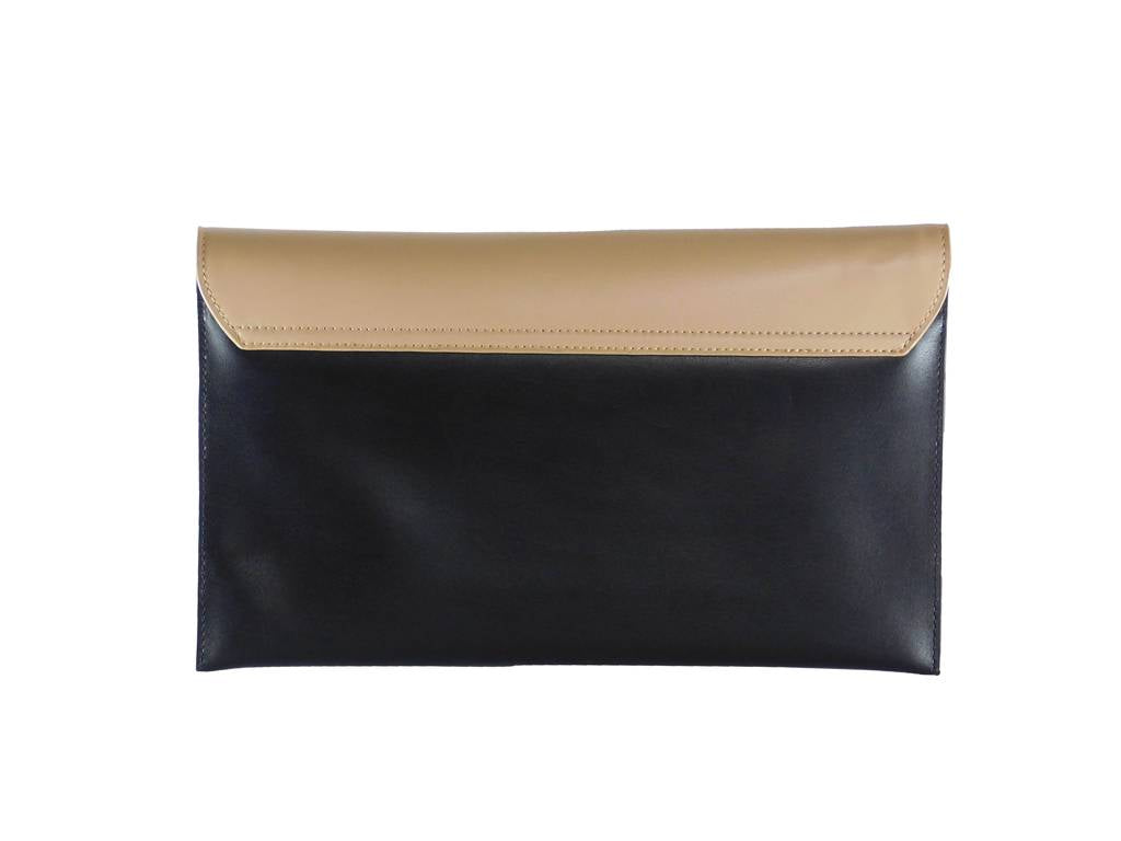 Damen Leder Clutch